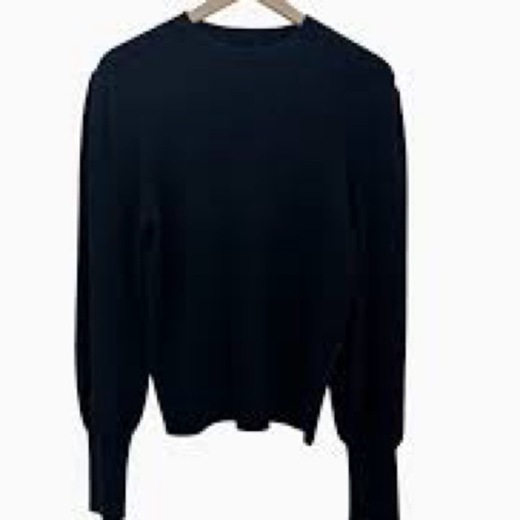 Banana Republic,Black, Softly Ribbed, Stretch, Excellent Wardrobe Add, Size Med - Picture 5 of 11